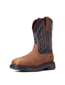 Bottes Imperméables Ariat Big Rig Composite Embout Travail Marron | 520613XFT