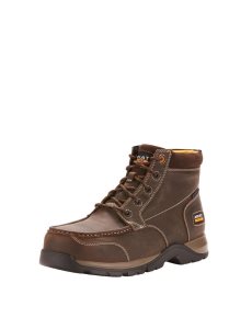 Bottes Imperméables Ariat Edge LTE Chukka Composite Embout Travail Marron Foncé | 783064NYO