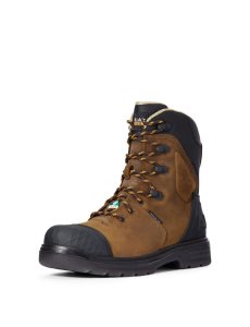 Bottes Imperméables Ariat Turbo Outlaw 8' CSA Carbon Embout Travail Marron | 137264LOT