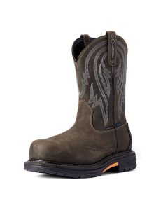 Bottes Imperméables Ariat WorkHog XT Tumbleweed Carbon Embout Travail Cafe | 730819QOI