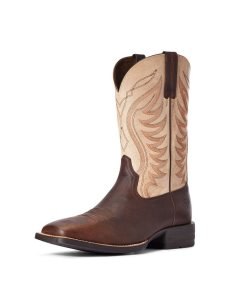 Bottes Western Ariat Amos Marron | 389064OQD