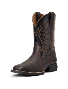 Bottes Western Ariat Amos Rouge Marron | 079123OQB