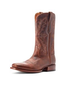 Bottes Western Ariat Bench Made Stilwell Marron | 415632CYI