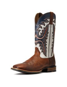 Bottes Western Ariat Brushrider Marron | 613594GQX