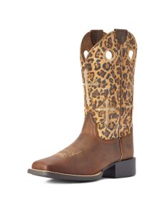 Bottes Western Ariat Round Up Crossroads Marron | 871065MWC