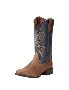 Bottes Western Ariat Sport Horseman Beige | 586041PNX