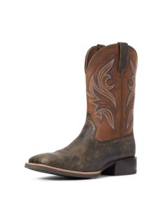 Bottes Western Ariat Sport Knockout Marron | 358409FWP