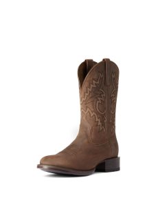 Bottes Western Ariat Stockman Ultra Marron | 049358FDU