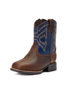 Bottes Western Ariat Stompers Deadwood Marron | 298164YOE