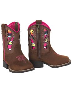 Bottes Western Ariat Stompers Flora Marron | 697805WYM