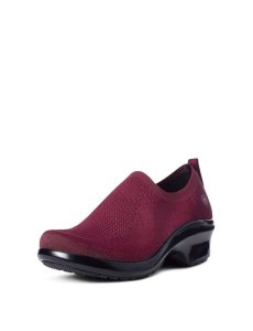 Bottes de Travail Ariat VentKnit Expert Clog Bordeaux | 964702TNE