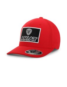 Casquettes Ariat Large logo patch Rouge | 215304PWC