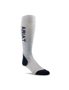 Chaussettes Ariat Performances Grise Bleu Marine | 541760VFK