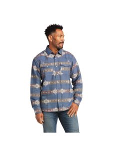 Chemises De Costume Ariat Hector Retro Fit Bleu | 572169JIL