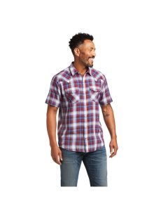 Chemises De Costume Ariat Hollis Retro Fit Rouge Foncé | 684531TQK