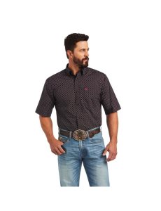 Chemises De Costume Ariat Major Classiche Fit Noir | 175809EXV