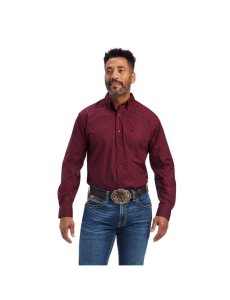 Chemises De Costume Ariat Nyles Classiche Fit Rouge | 416738IFB