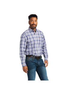 Chemises De Costume Ariat Pro Series Diego Classiche Fit Bleu Indigo | 273615EZL