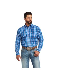 Chemises De Costume Ariat Pro Series Mason Classiche Fit Bleu | 289316PKY