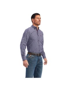 Chemises De Costume Ariat Pro Series Noell Fitted Bleu | 836427LDK