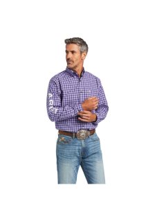 Chemises De Costume Ariat Pro Series Team Slane Classiche Fit Violette | 572064GAI