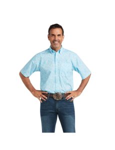 Chemises De Costume Ariat Qusay Stretch Classiche Fit Multicolore | 624139RKD