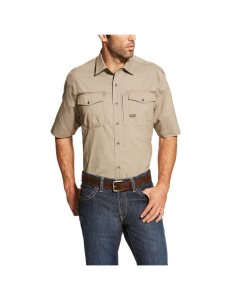 Chemises De Costume Ariat Rebar Workman Travail Multicolore | 148305MFA