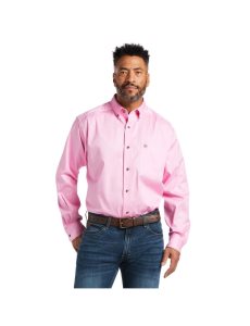 Chemises De Costume Ariat Solid Twill Rose | 285730BWM