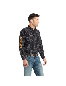 Chemises De Costume Ariat Team Conor Classiche Fit Noir | 713502HZI