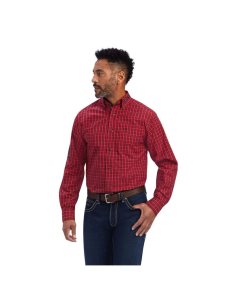 Chemises De Costume Ariat Team Mariano Fitted Rouge | 237095WZQ