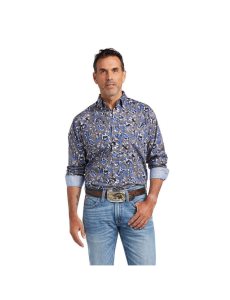 Chemises De Costume Ariat Wrinkle Free Cormac Classiche Fit Multicolore | 936417UHA