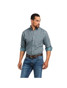 Chemises De Costume Ariat Wrinkle Free Houston Fitted Multicolore | 806139ZUE