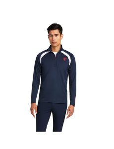 Couches Intermédiaires Ariat Sunstopper Team 1/4 Zip Multicolore | 652401ZAQ