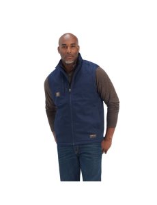 Gilet Ariat Rebar DuraCanvas Bleu Marine | 297013FTE