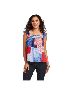 Hauts Ariat Blue Note Tank Multicolore | 462107DMU