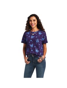 Hauts Ariat Bluegrass Tee Multicolore | 956324VNR