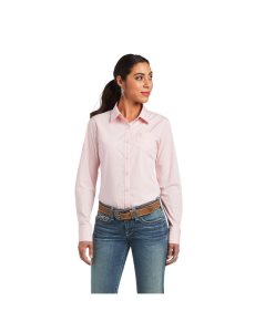 Hauts Ariat Kirby Stretch Rose Blanche | 684179FVT