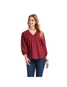 Hauts Ariat Peasant Chimayo Blouse Multicolore | 870196NDF