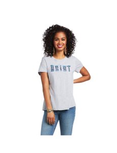 Hauts Ariat REAL Kinship Tee Grise | 613894DZA