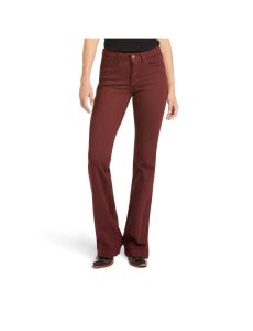 Jean Ariat Slim Trouser Ella Larges Leg Rose | 852631VOQ