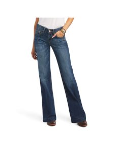 Jean Ariat Trouser Perfect Rise Alana Larges Leg Multicolore | 246538BLW