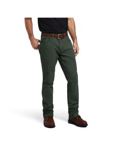 Pantalon Ariat Rebar M4 Low Rise DuraStretch Made Tough Stackable Droit Leg Multicolore | 354271EVG