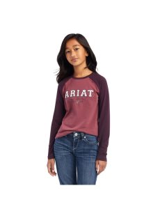 T Shirts Ariat Varsity Rose | 845713CNJ