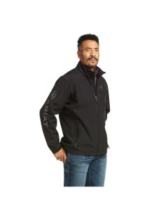 Vestes Ariat Logo 2.0 Patriot Softshell D'eau Resistant Noir | 746129JPC