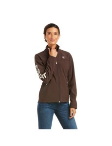 Vestes Ariat New Team Softshell Cafe | 753481JIG