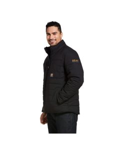 Vestes Ariat Rebar Valiant Stretch Tela D'eau Resistant Insulated Noir | 978034CTL