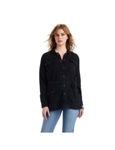 Vestes Ariat Safari Shirt Noir | 705318ARW