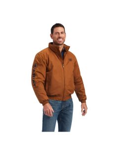 Vestes Ariat Team Logo Insulated Marron | 790584YLH