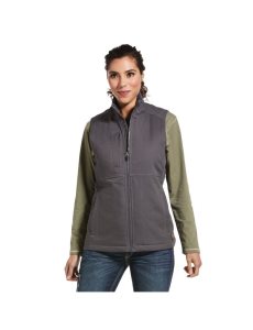 Vêtements De Travail Ariat Rebar DuraCanvas Insulated Vest Grise | 695871IBN