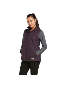 Vêtements De Travail Ariat Rebar Stretch Tela Softshell Vest Violette | 814560HOG